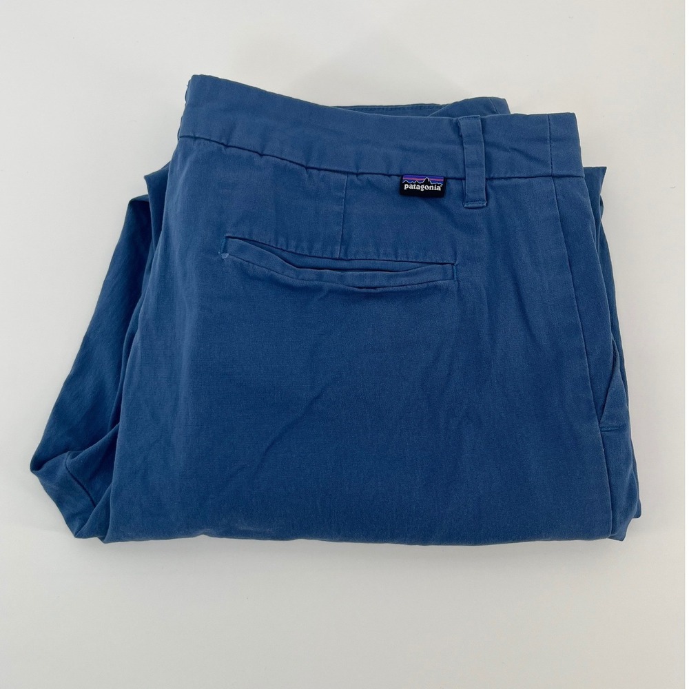 Patagonia All-Wear Pants Women 10 Blue Organic Cotton Chino STY55395